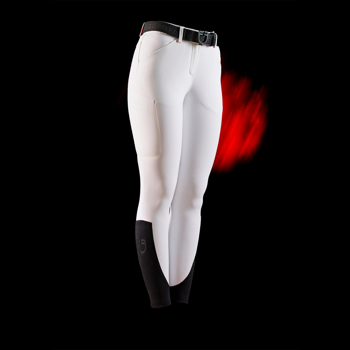 Equestro Ridertechnology women's slim fit breeches heat-sealed seams