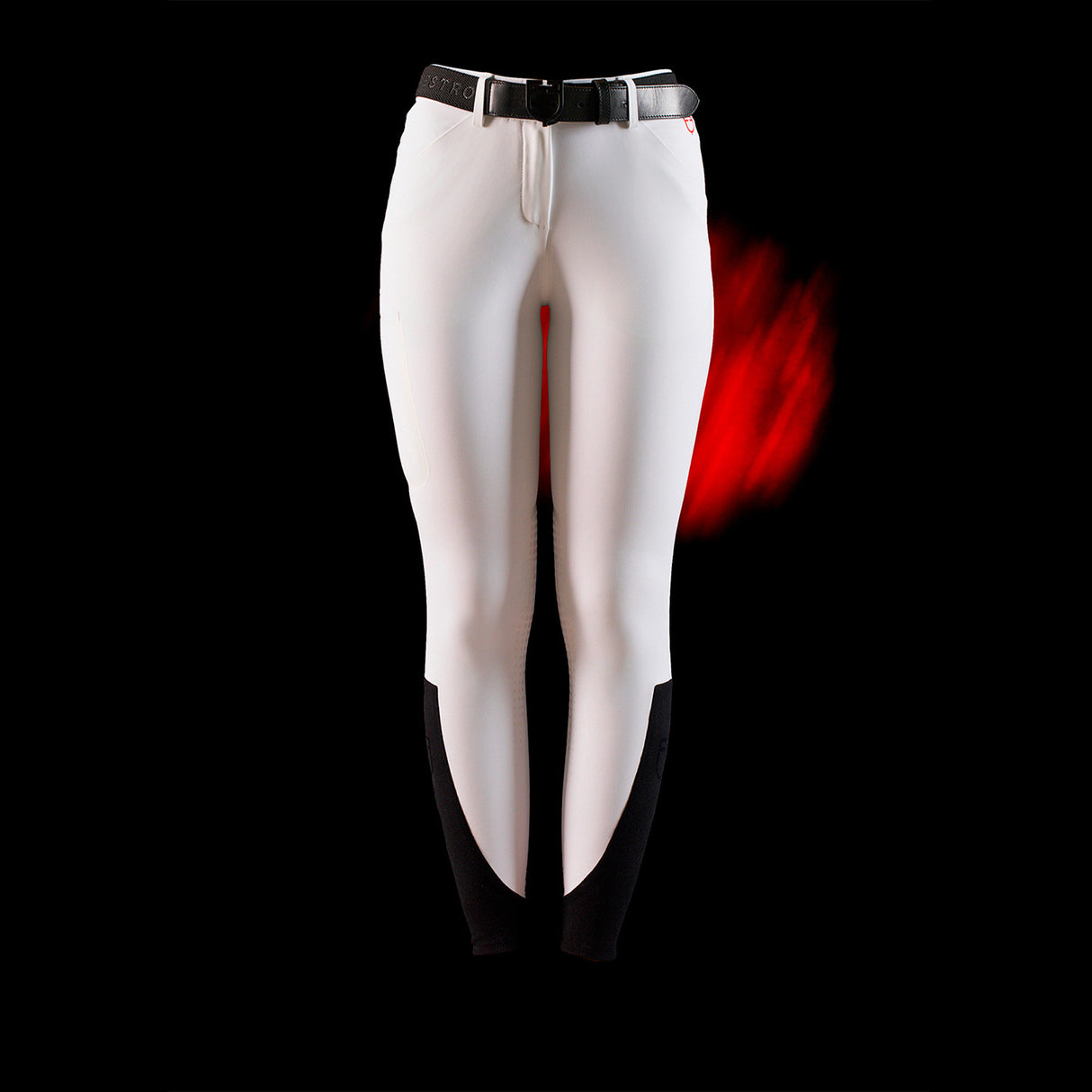 Equestro Ridertechnology women's slim fit breeches heat-sealed seams