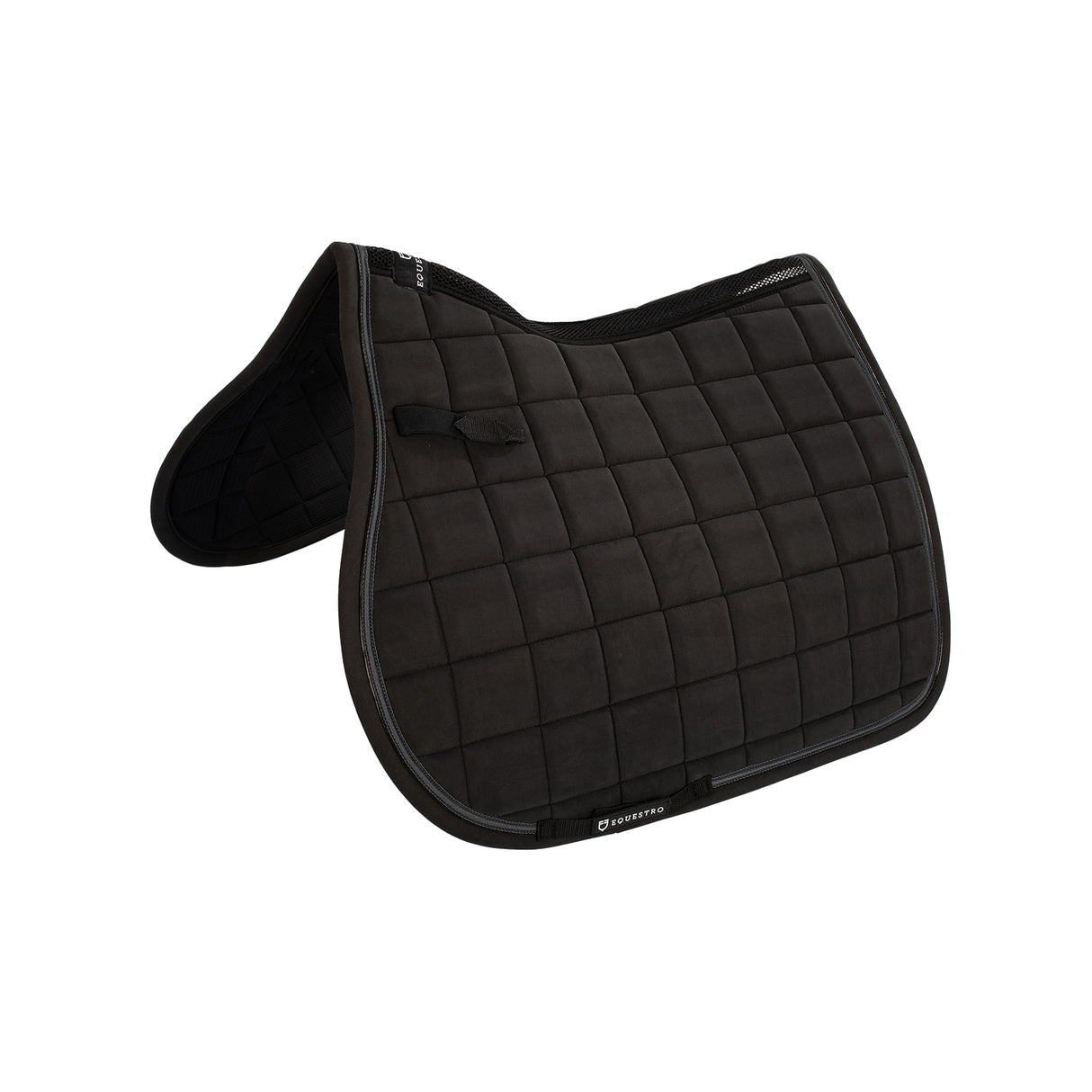 Equestro Shaped Jumping Saddle Pad #colour_black