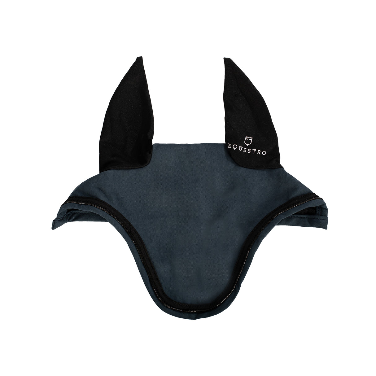 Equestro Fly Veil In Stretch Technical Fabric With Logo #colour_blue