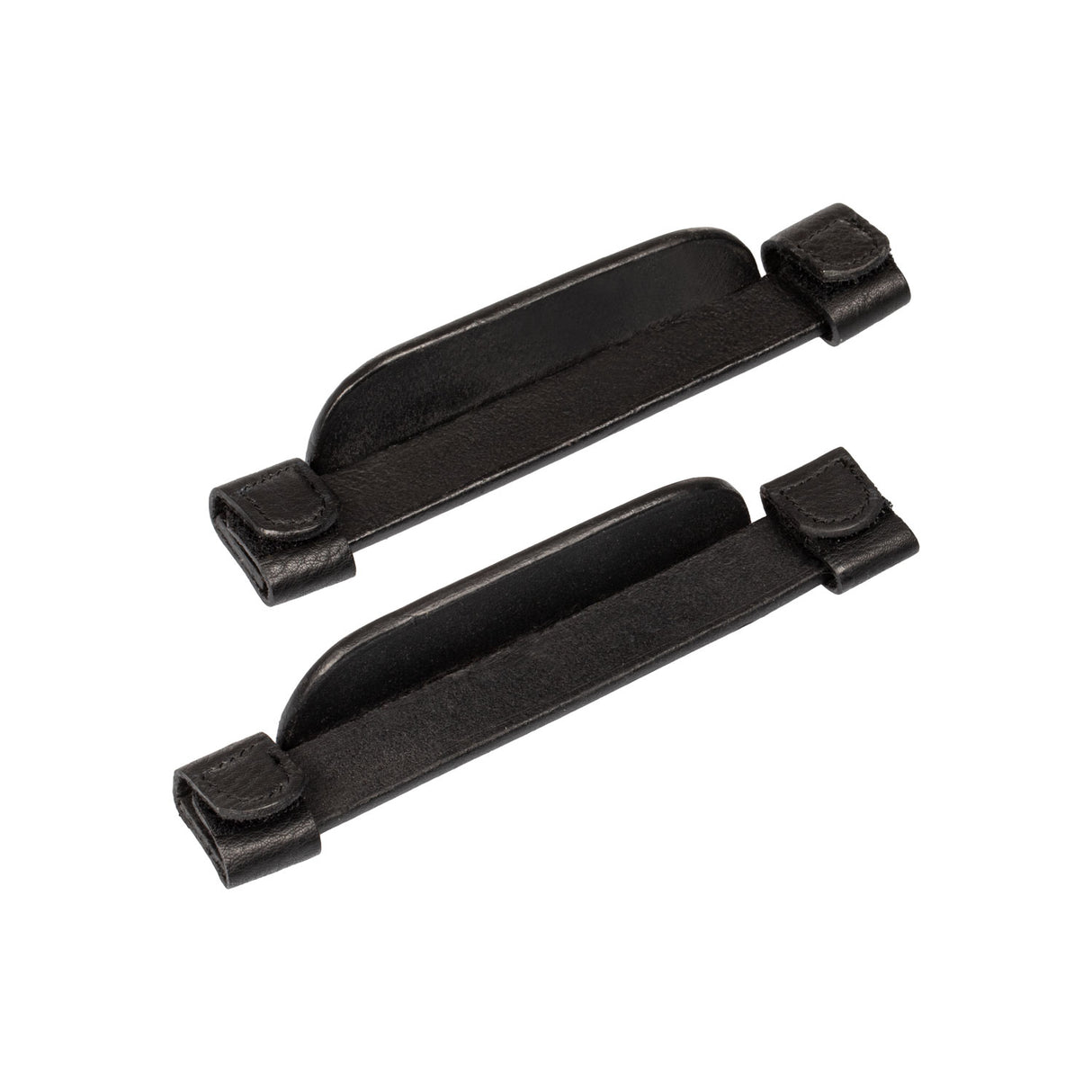 Equestro Leather Blinkers #colour_black