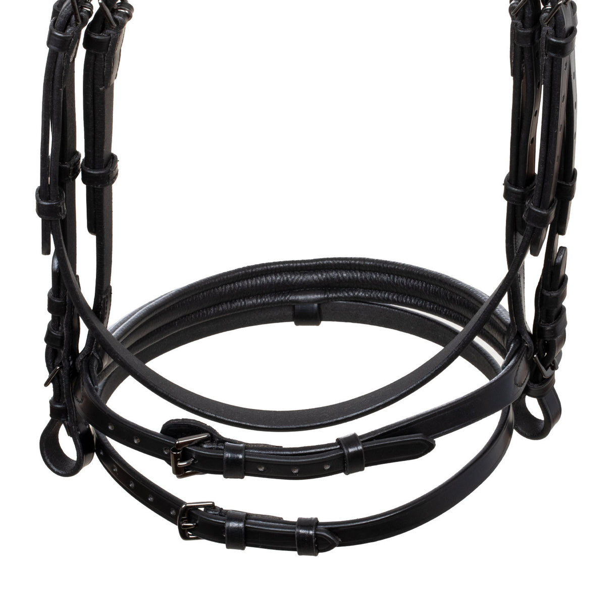 ANATOMIC LEATHER BRIDLE BLACK FITTING