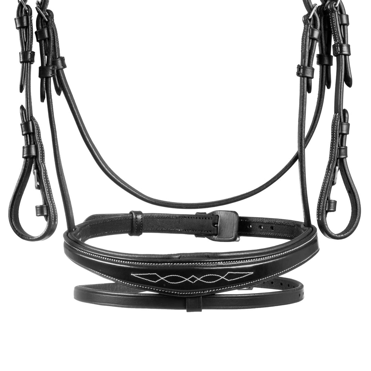Equestro Bridle In Soft Stitched Leather