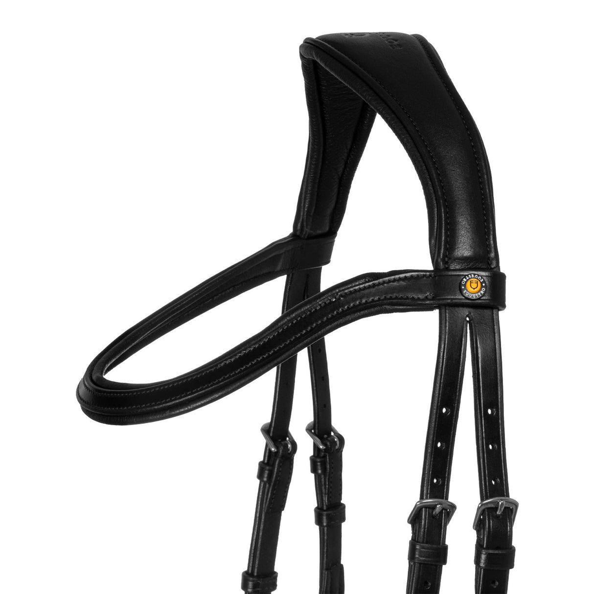 Equestro Collegiate Comfitec Anatomic Leather Bridle