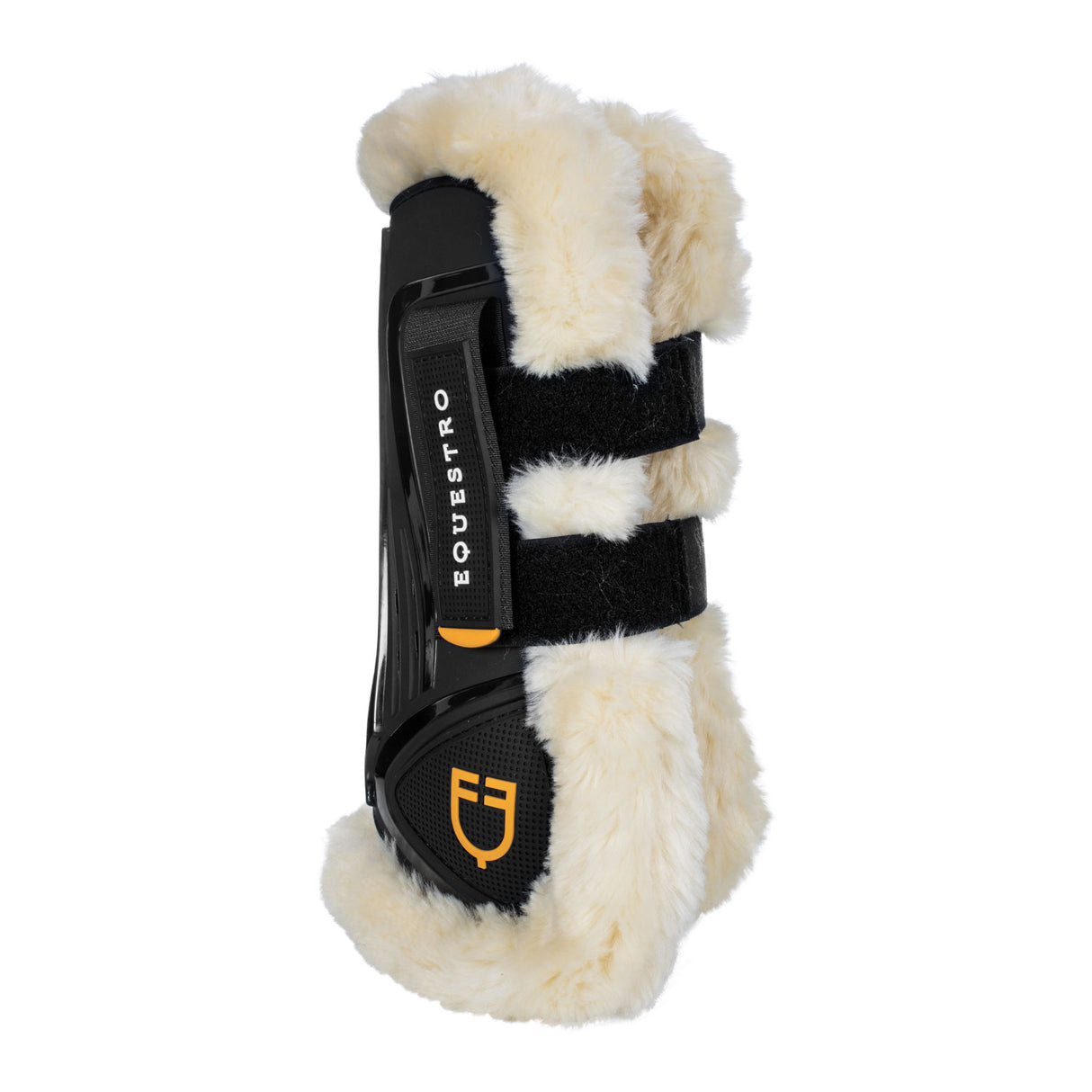 Equestro Tendon Boots Tpu And Synthetic Sheepskin #colour_black