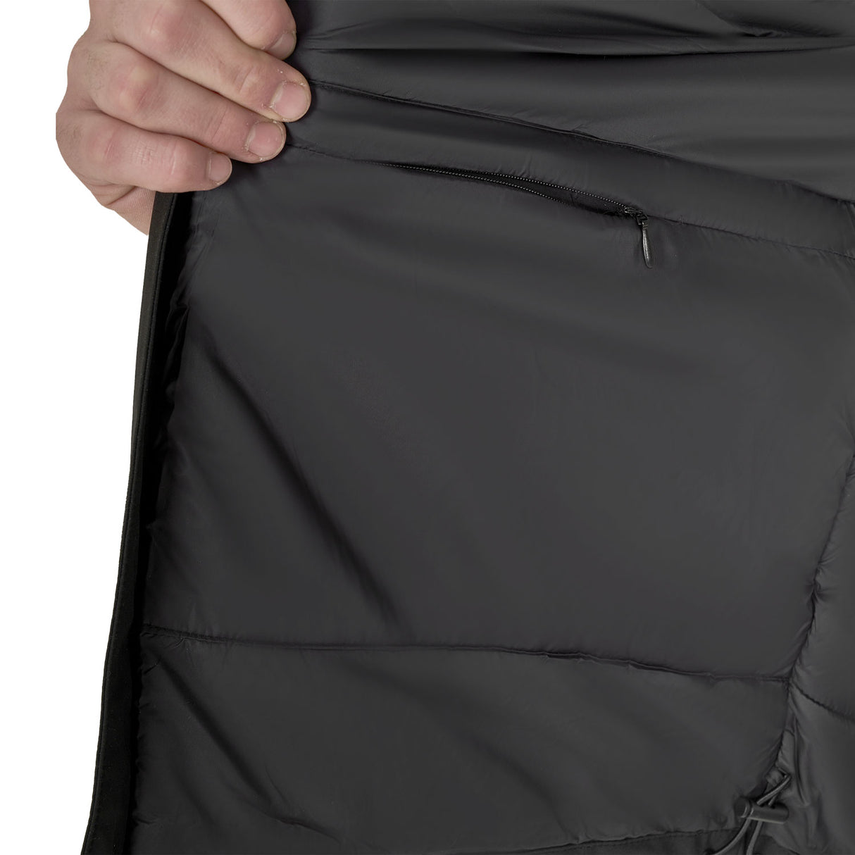 Equestro Men's Waterproof And Windproof Jacket In Nylon #colour_black