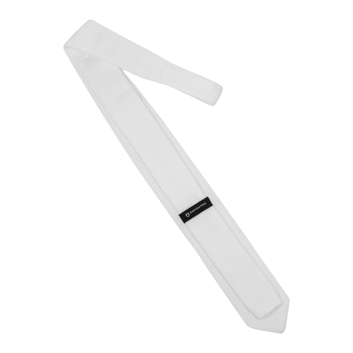 Equestro Men's Logo Tie #colour_white