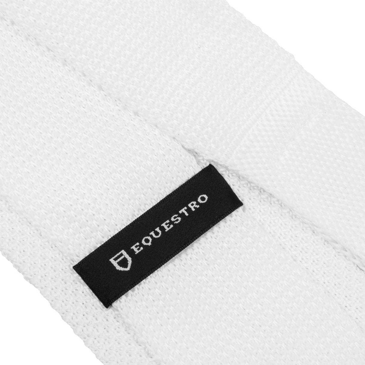 Equestro Men's Logo Tie #colour_white