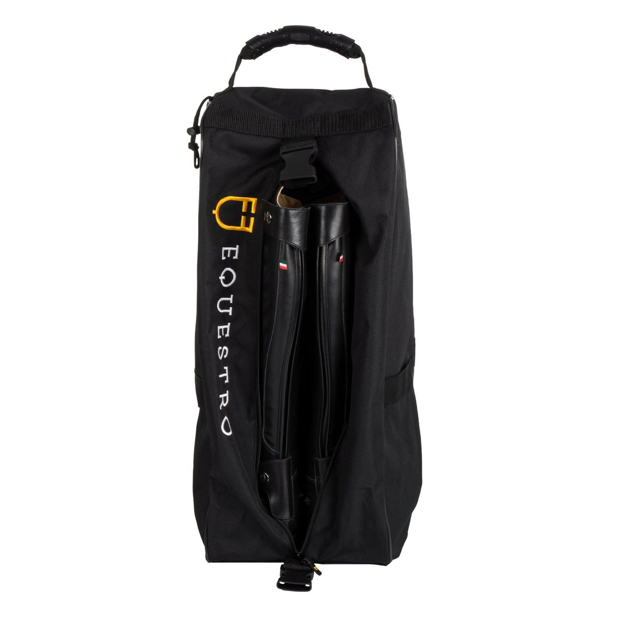 Equestro Boot And Helmet Bag With Embroidered Logo