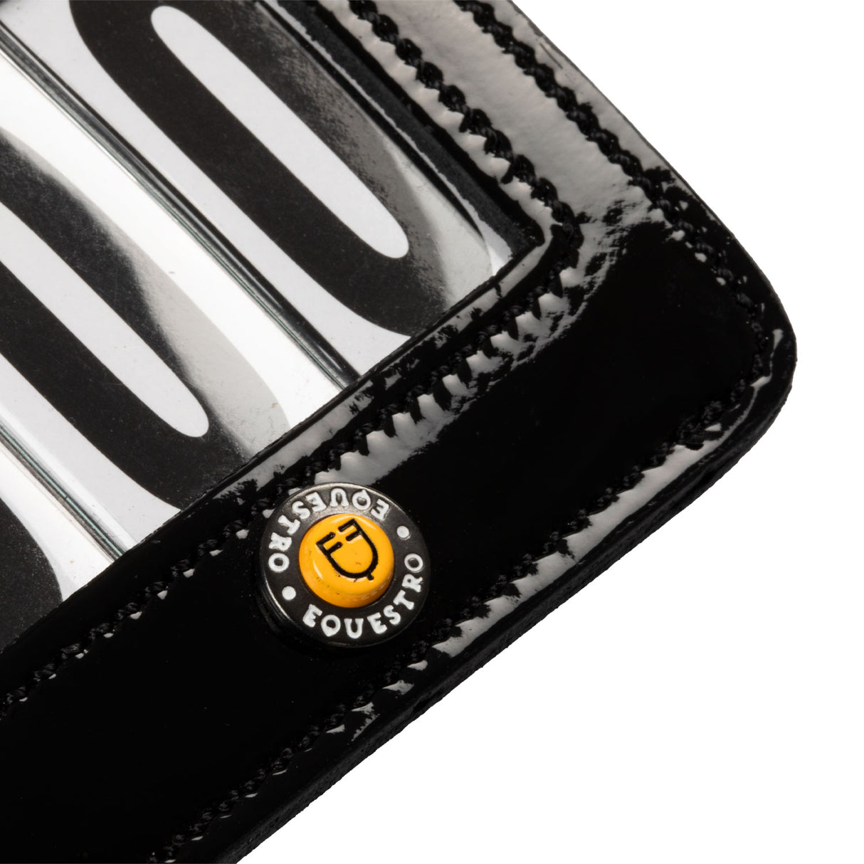 Equestro Competition Number Holder With Crystals