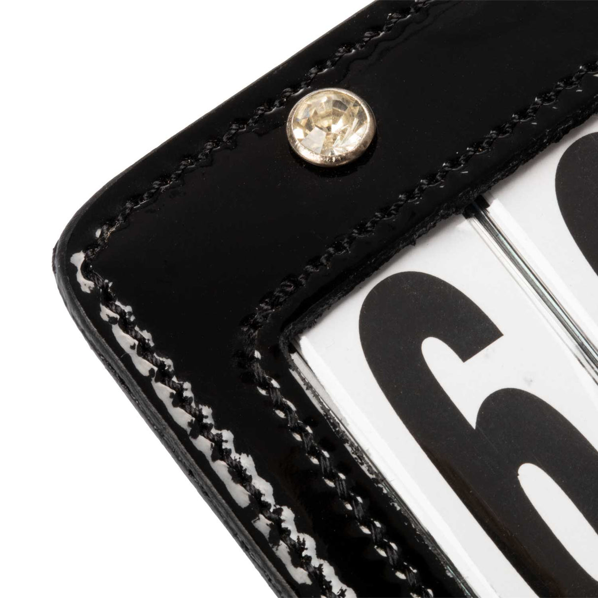 Equestro 4 Digits Competition Number Holder With Crystals