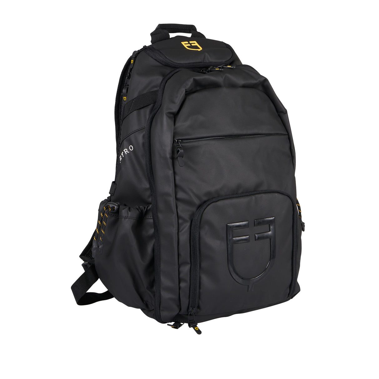 Equestro Multi-Pocket Unisex Technical Backpack #colour_black