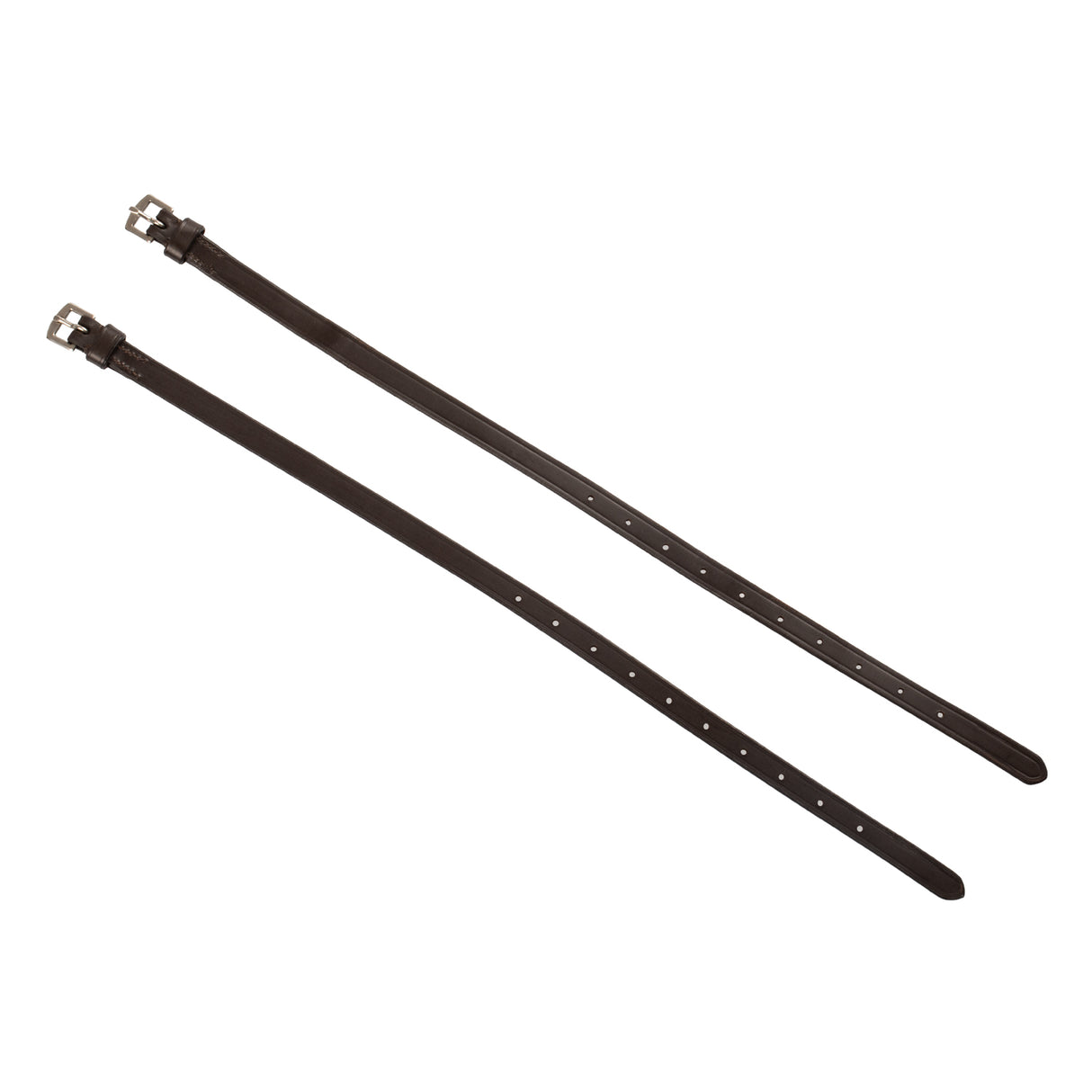 Equestro Leather Spur Strap #colour_brown