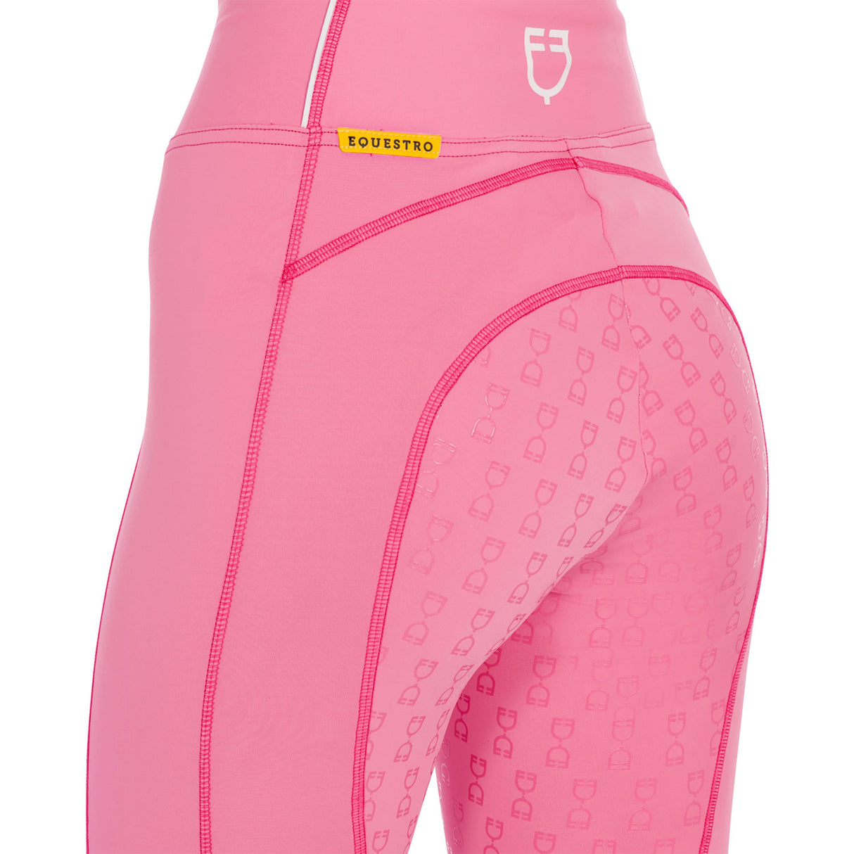 Equestro Women's Slim Fit Full Grip Leggings
