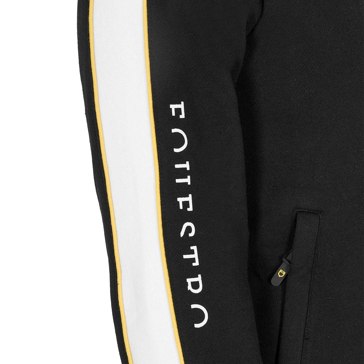 Equestro Women's Hooded Sweatshirt With Front Zip