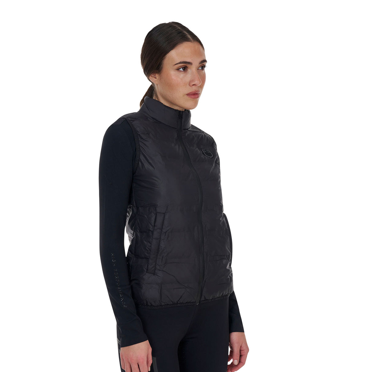 Equestro Ridertechnology women's vest heat-sealed seams