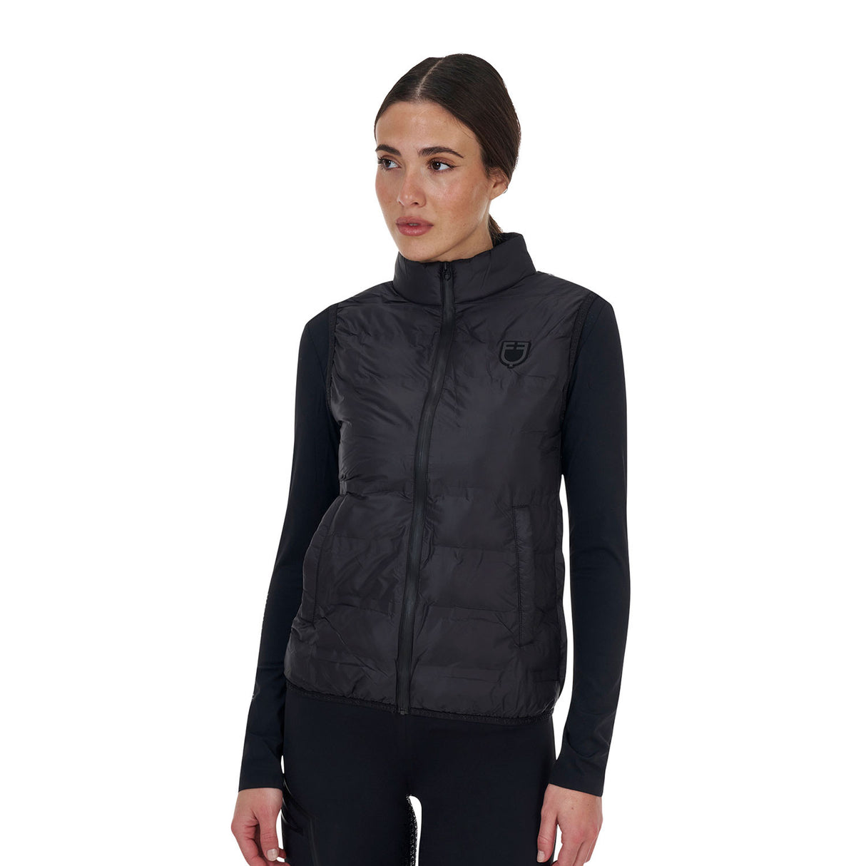 Equestro Ridertechnology women's vest heat-sealed seams