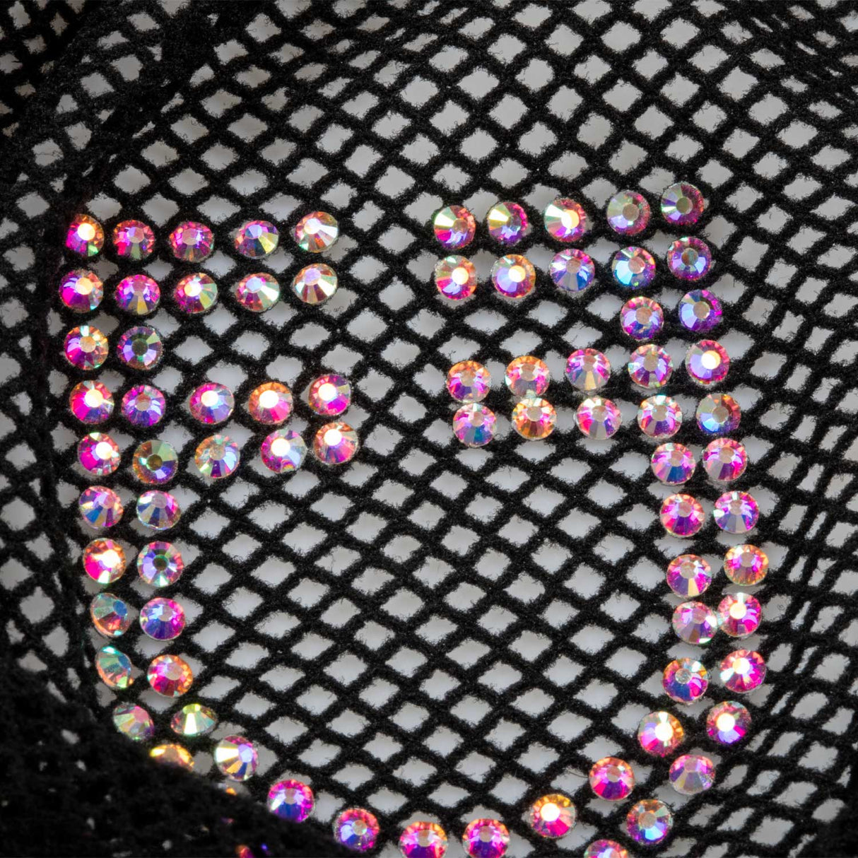 Equestro Hair Net With Rhinestones