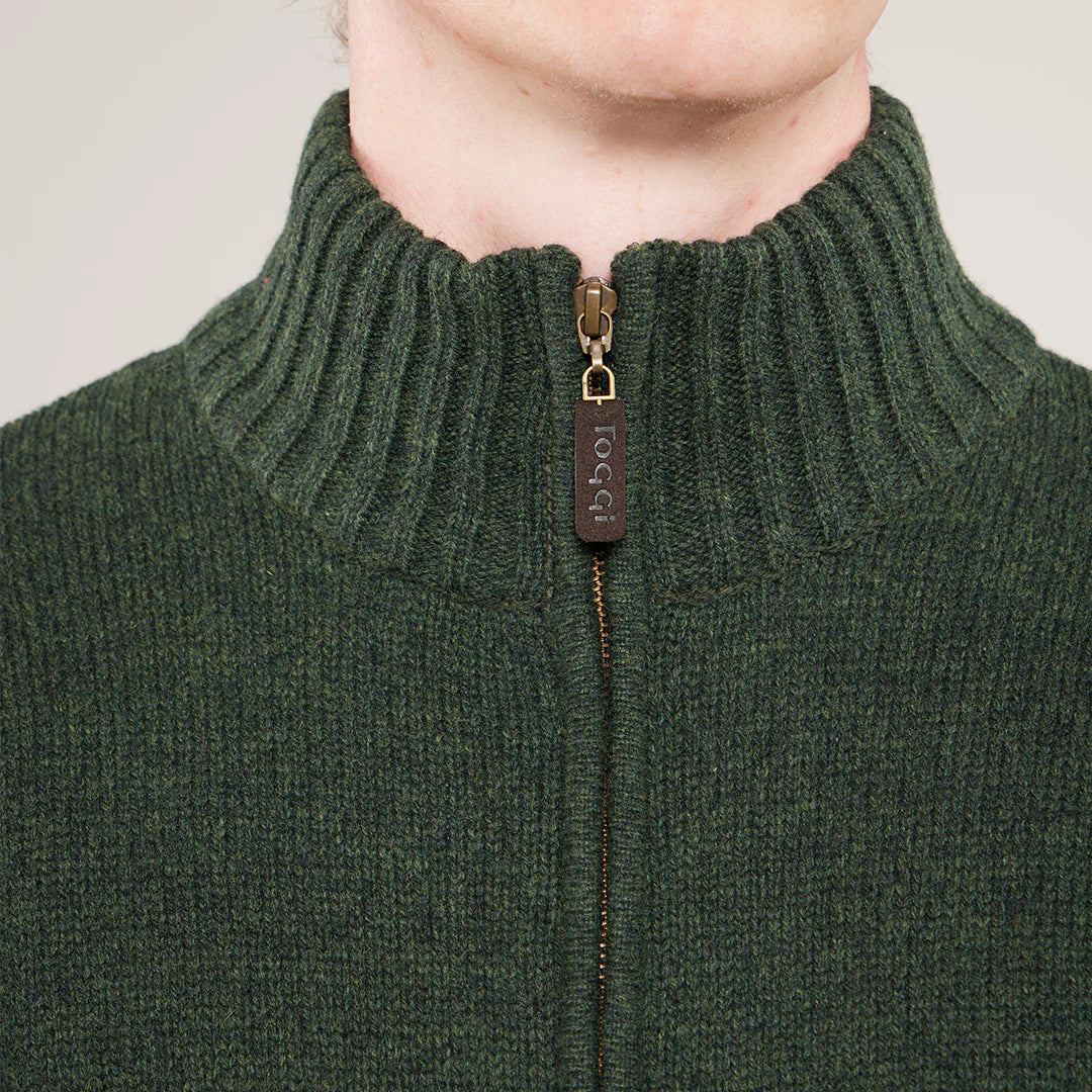 Toggi Men's Elwick Cardigan #colour_olive
