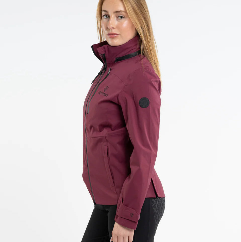 EQUIDRY Women's Varsha Jacket #colour_plum