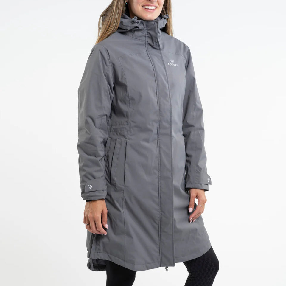 EQUIDRY Women's Bronte Riding Coat #colour_grey