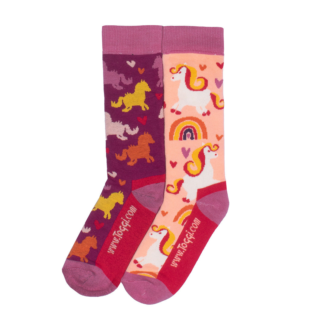 Toggi Hazel Childrens 2 Pack Socks