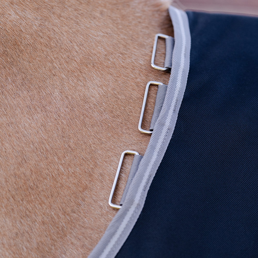 Horseware Ireland Amigo 1200D Pony 0g Turnout Rug #colour_black-titanium-grey-silver