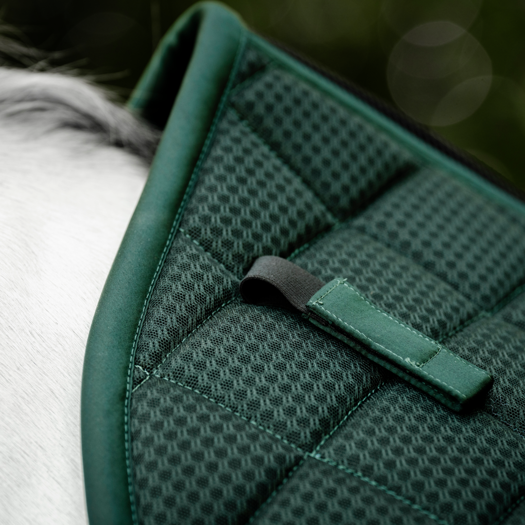 Horseware Ireland Alessandro Albanese Performance Dressage Pad #colour_hunter-green