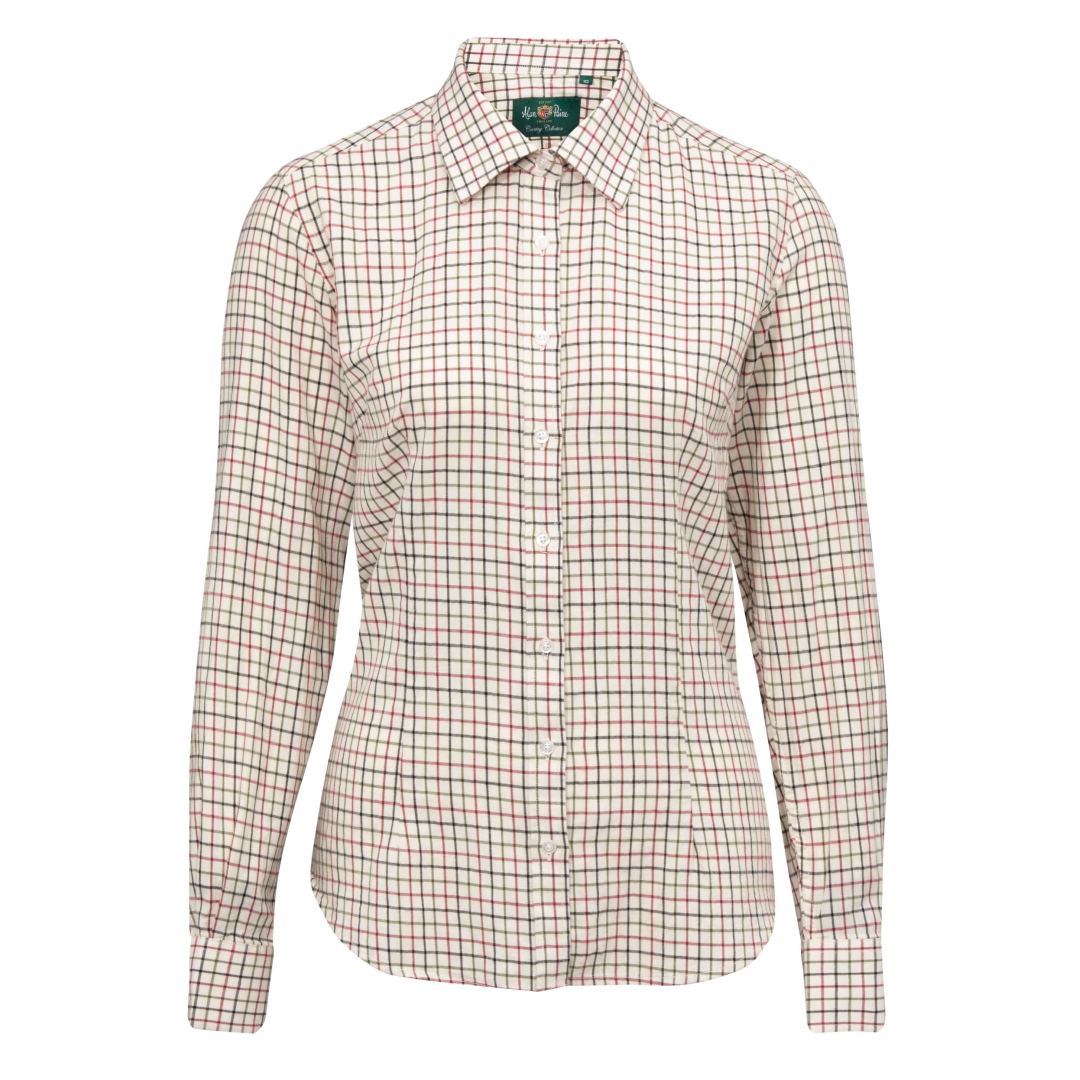 Alan Paine Bromford Ladies Shirt #colour_red-check