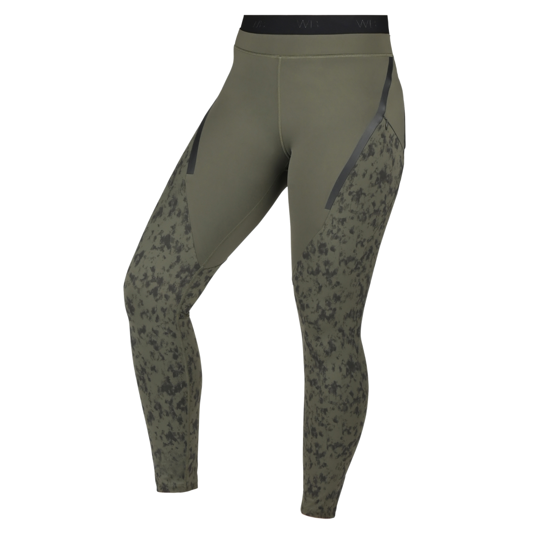 Weatherbeeta Toulon Ladies Lifestyle Tights #colour_dark-olive-camo-print