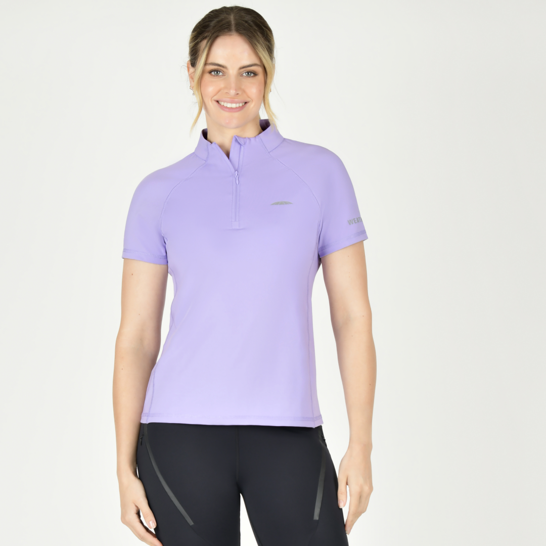 Weatherbeeta Prime Short Sleeve Top #colour_mauve