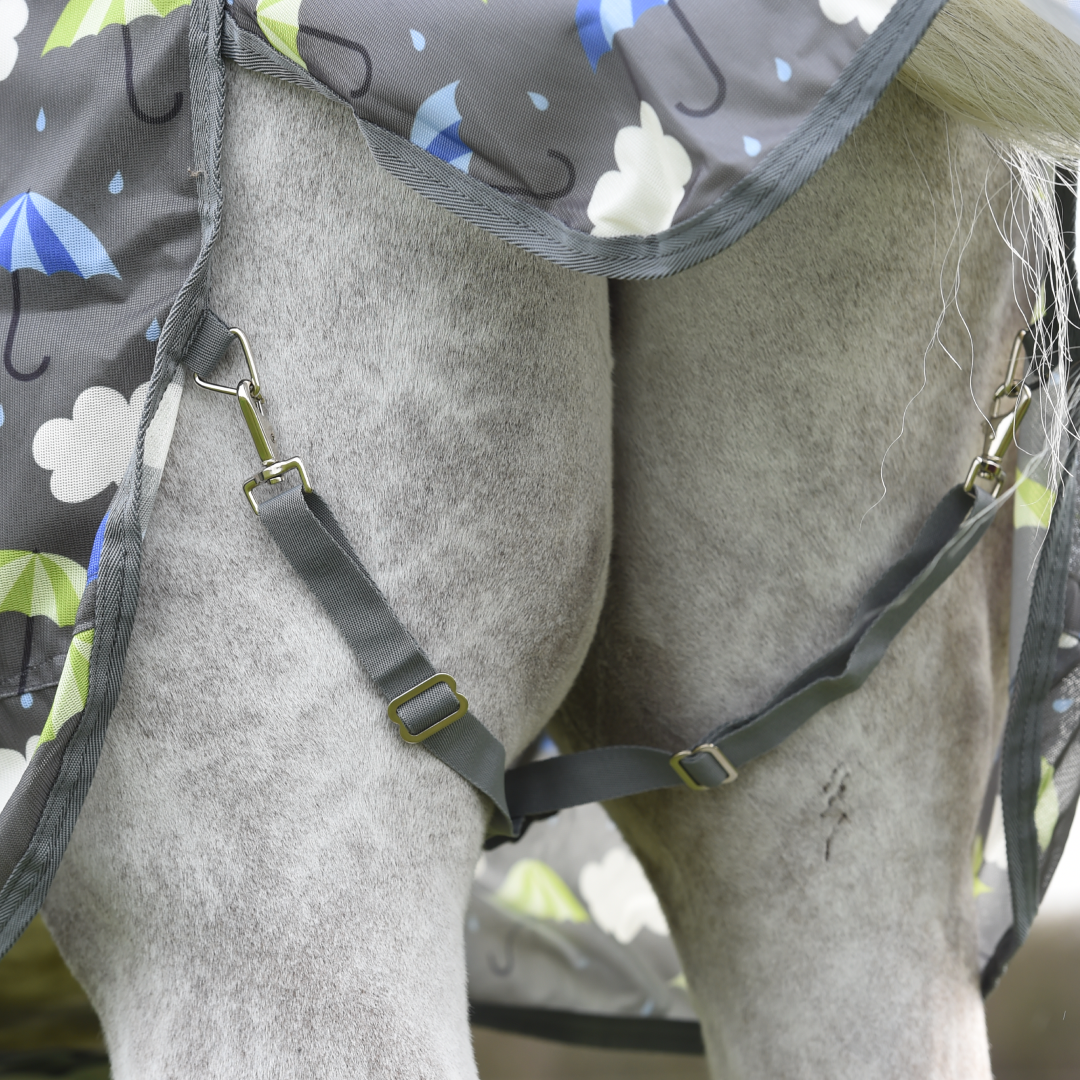 WeatherBeeta ComFiTec Essential Mesh II Combo Neck Fly Rug #colour_umbrella-print