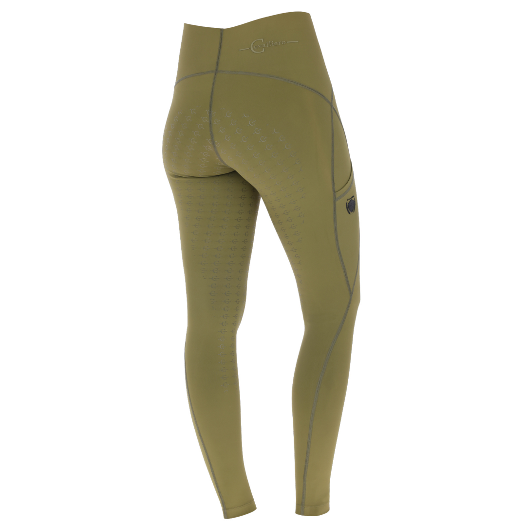 Covalliero Ladies Riding Tights #colour_olive