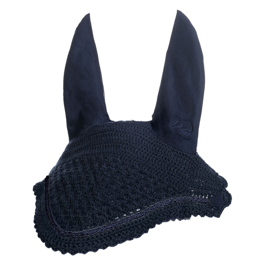HKM Ear Bonnet -Daphne- #colour_deep-blue
