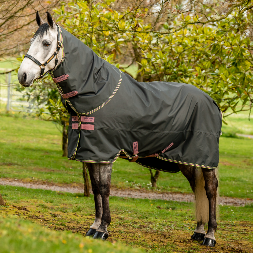 Horseware Ireland Amigo Hero 0g Turnout Rug #colour_shadow-rose-navy