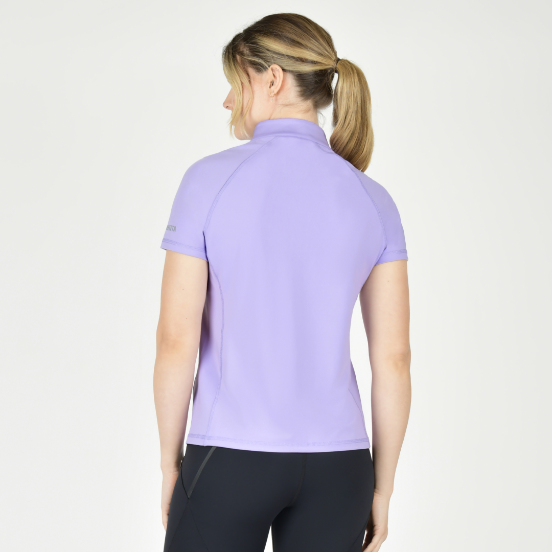 Weatherbeeta Prime Short Sleeve Top #colour_mauve