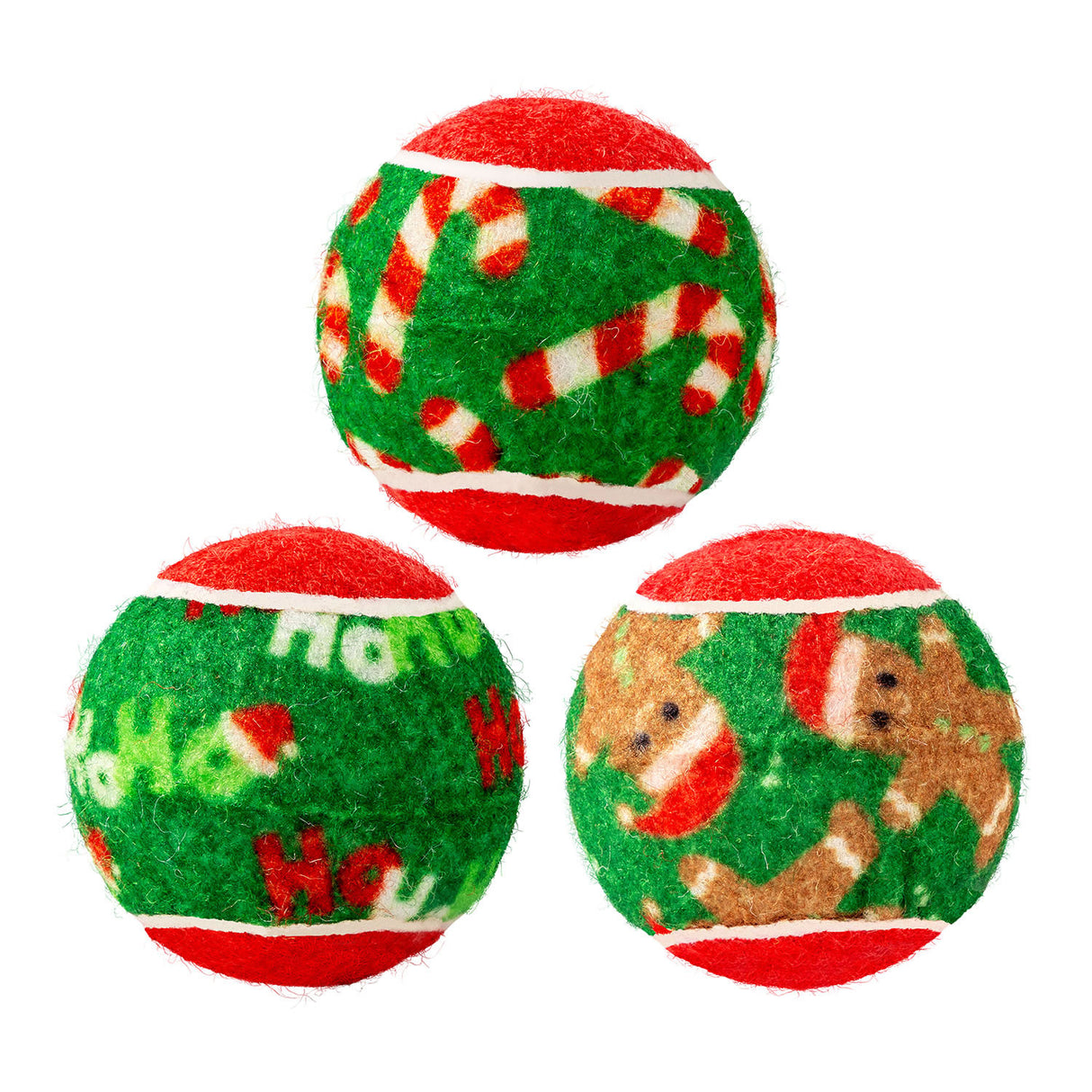Kong Holiday Squeakair Balls 6