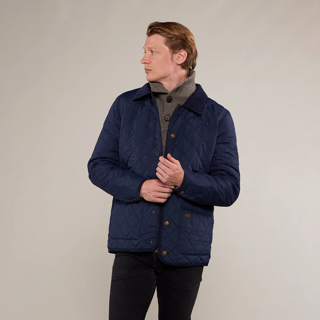 Toggi Men's Kendal Quilted Jacket #colour_navy
