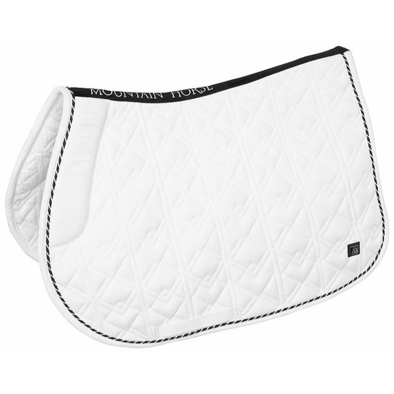 Mountain Horse Saddle Pad #colour_white