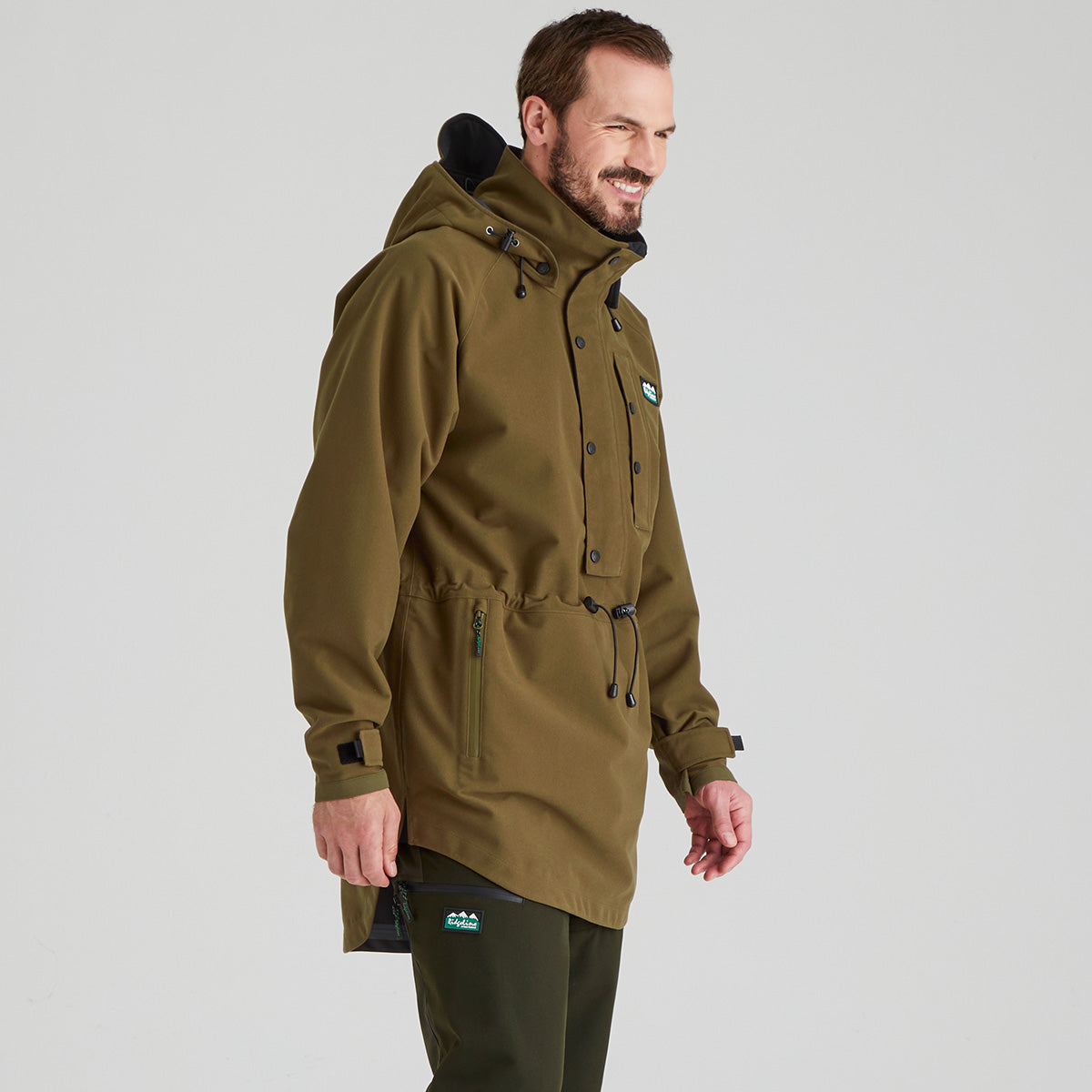 Ridgeline Mens Monsoon Classic Smock - New #colour_teak