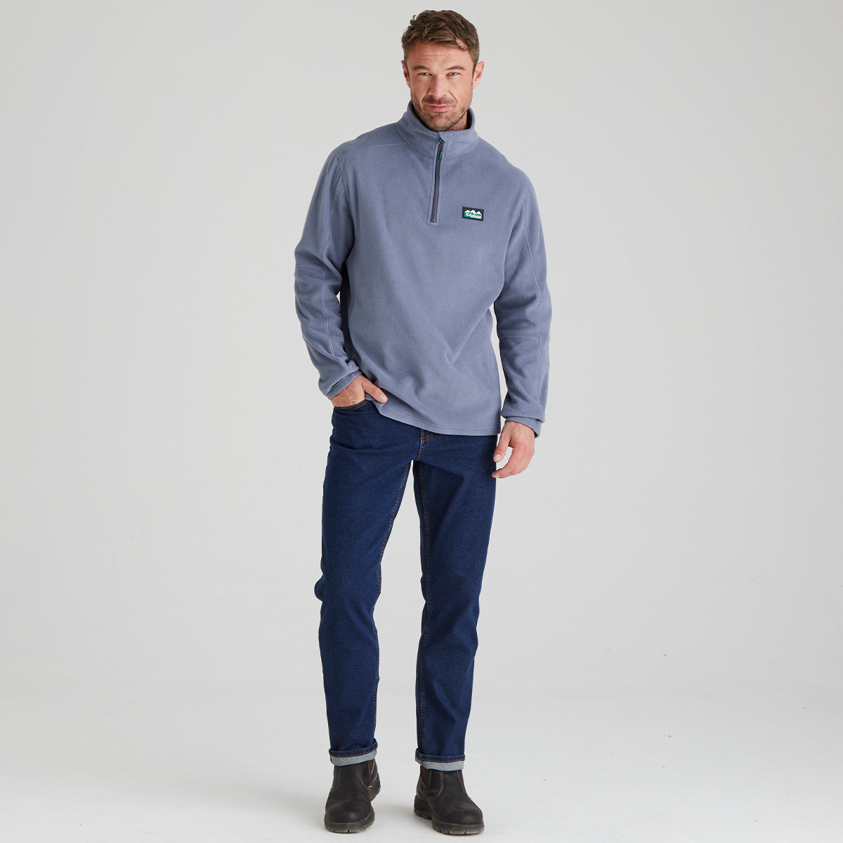 Ridgeline Mens Narvik Fleece - New #colour_storm