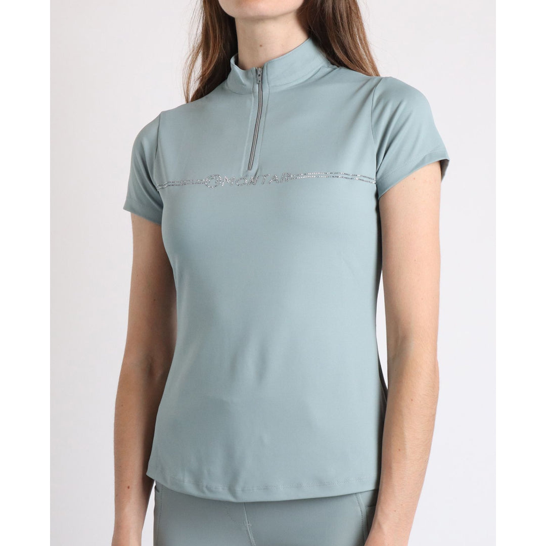 Montar MoAviana Tone in Tone Crystal Logo On Chest #colour_turin