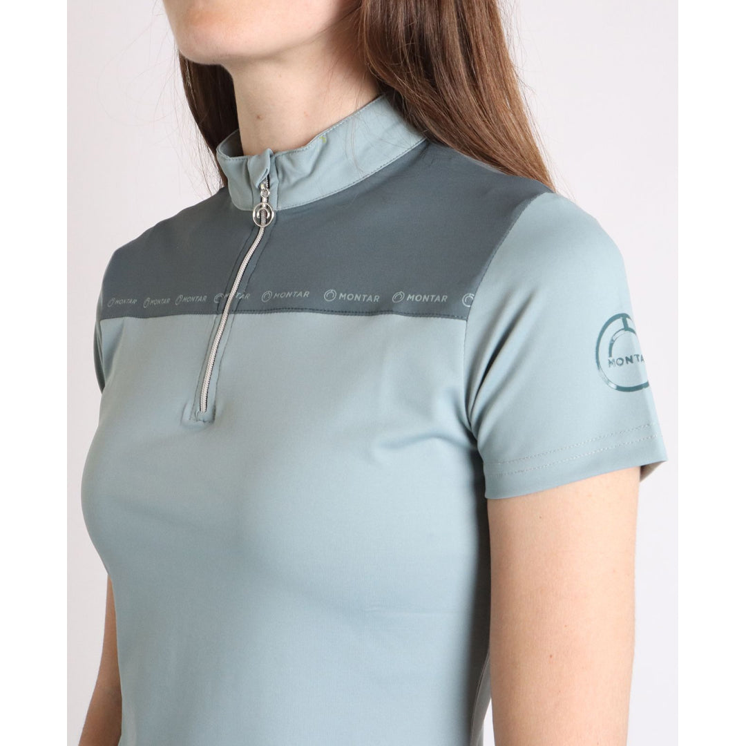 Montar MoLyra Printet Logo Tape Polo #colour_turin