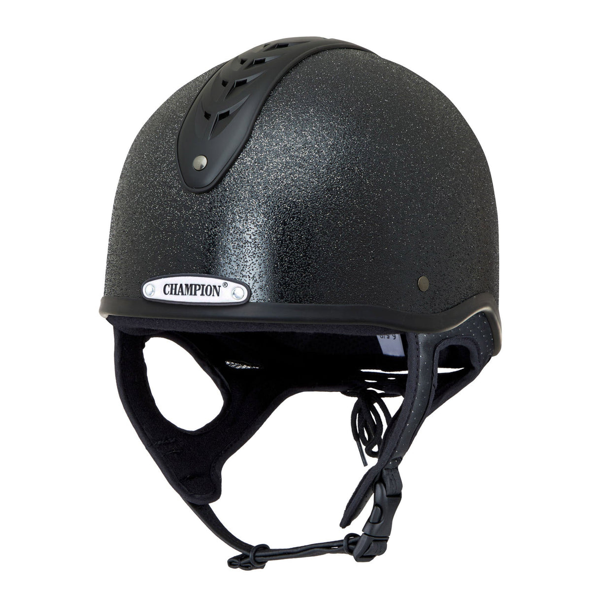Champion Revolve Junior X-Air Nova Jockey Helmet #colour_black