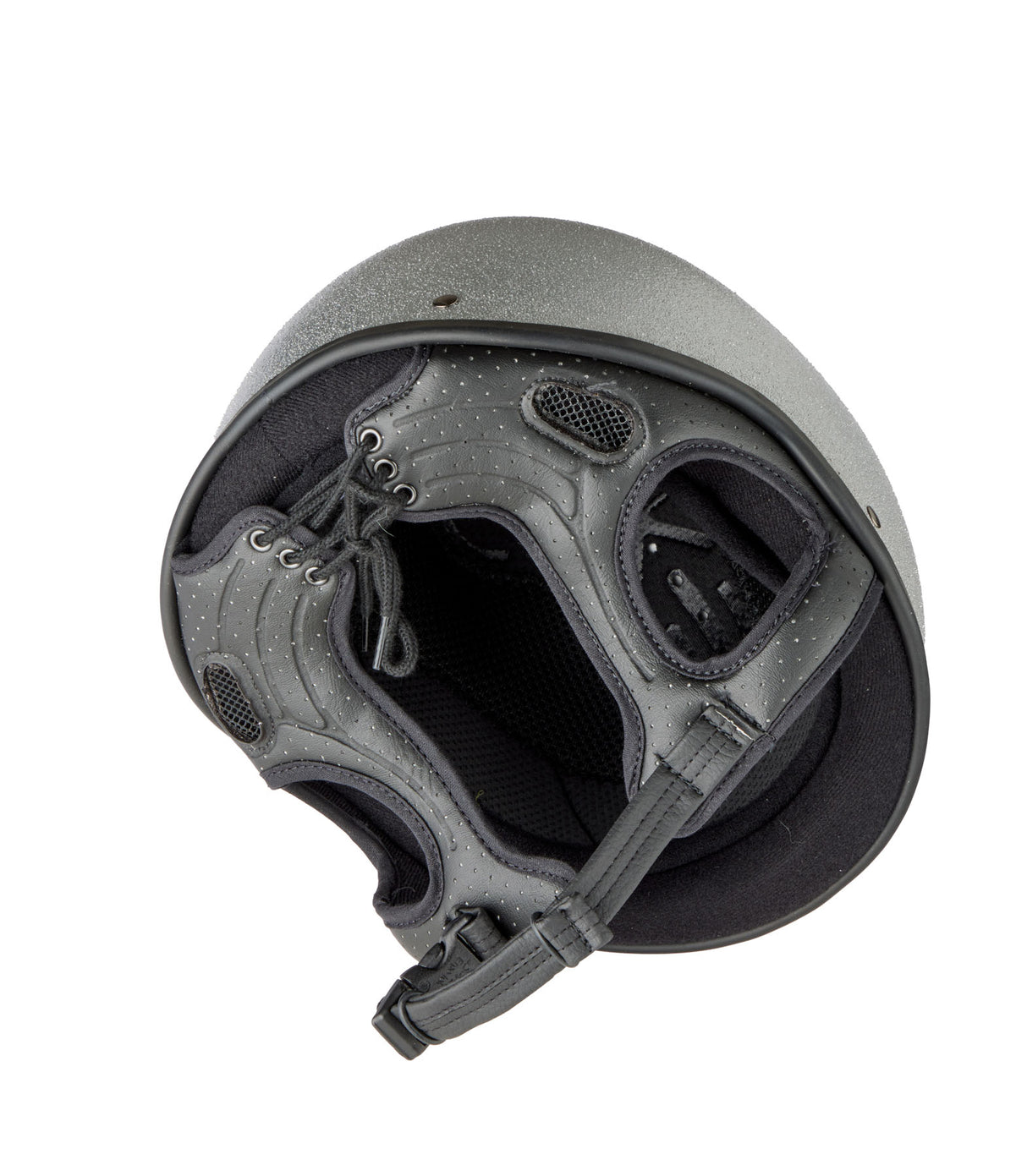 Champion Junior X-Air Nova Jockey Helmet #colour_silver