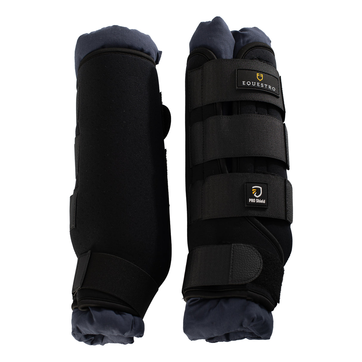 Equestro Neoprene Stable Boots #colour_blue