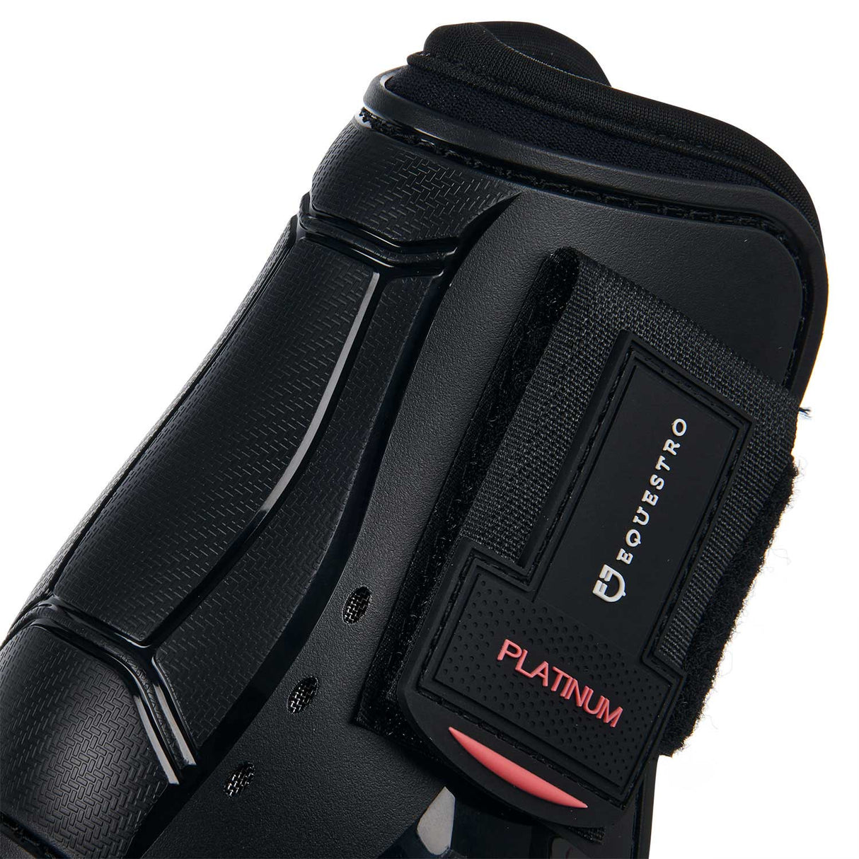 Equestro Tendon Boots And Closed Fetlock In TPU And Neoprene #colour_black
