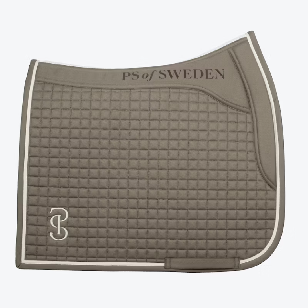 PS of Sweden Misty Brown Elite Dressage Saddle Pad #colour_misty-brown