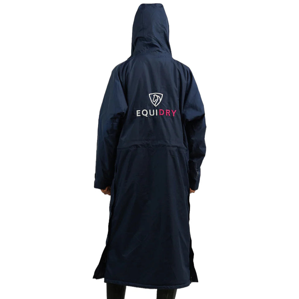 EQUIDRY Women's Thin Fleece Evolution #colour_navy-raspberry