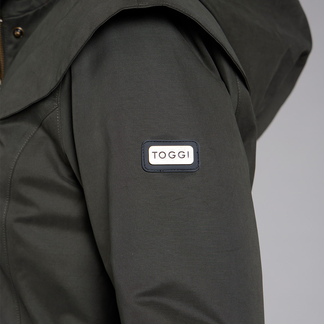Toggi Portobello Waterproof Coat #colour_dark-green
